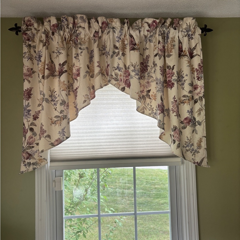 Floral Valance Curtains